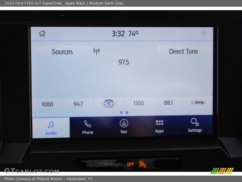 Agate Black / Medium Earth Gray 2020 Ford F150 XLT SuperCrew