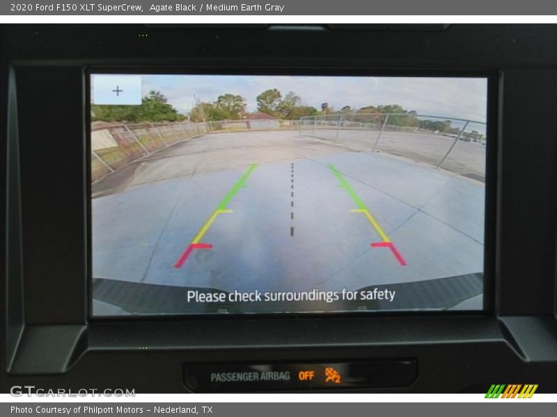 Agate Black / Medium Earth Gray 2020 Ford F150 XLT SuperCrew