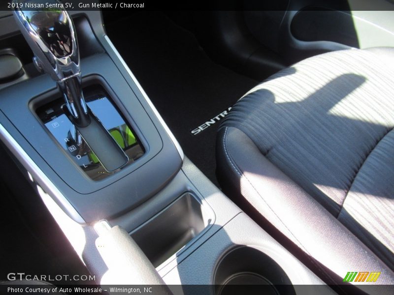 Gun Metallic / Charcoal 2019 Nissan Sentra SV