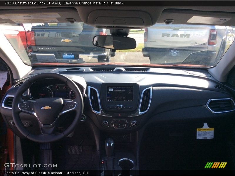 Cayenne Orange Metallic / Jet Black 2020 Chevrolet Equinox LT AWD