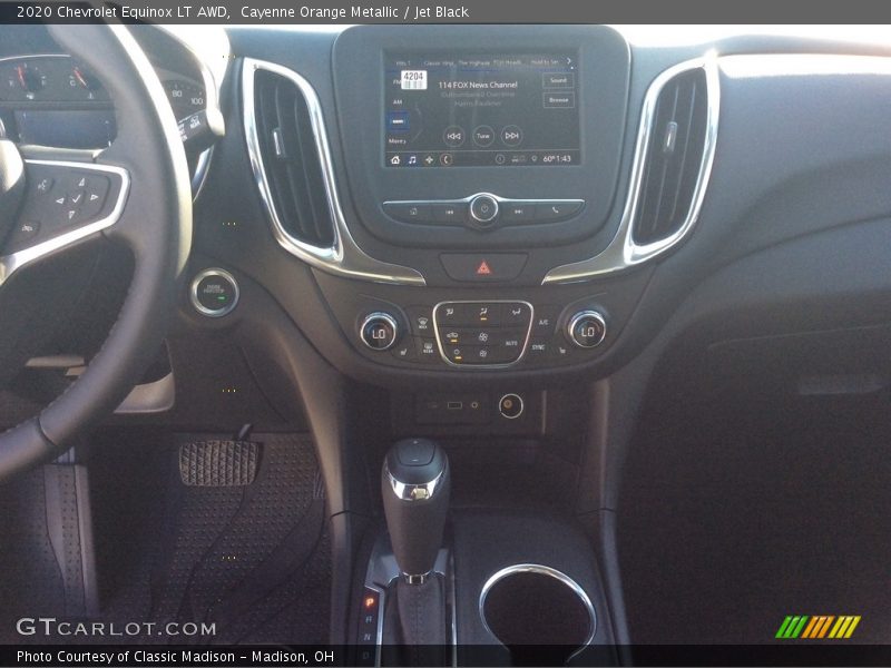 Cayenne Orange Metallic / Jet Black 2020 Chevrolet Equinox LT AWD