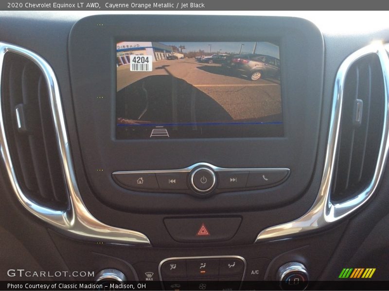 Cayenne Orange Metallic / Jet Black 2020 Chevrolet Equinox LT AWD