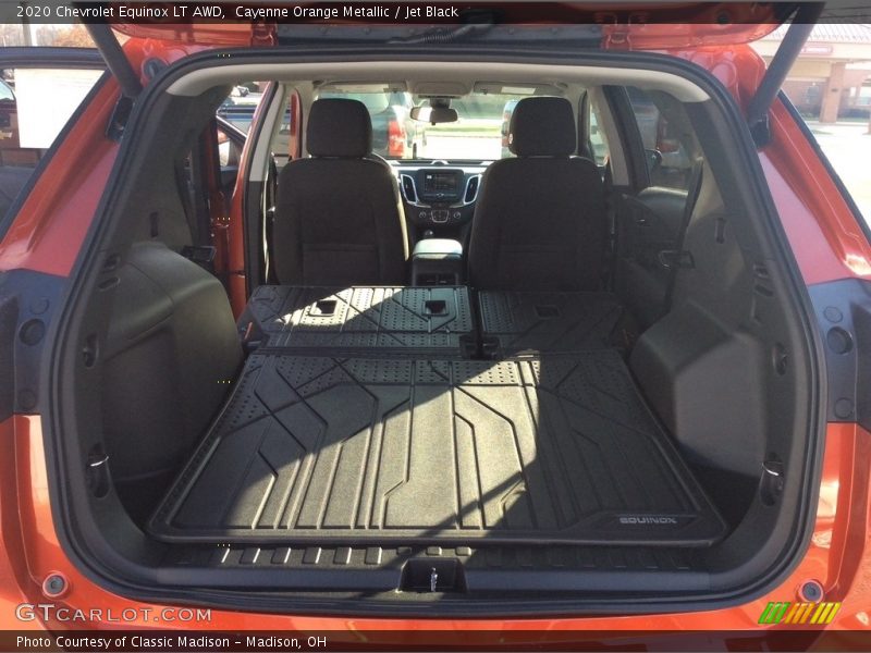 Cayenne Orange Metallic / Jet Black 2020 Chevrolet Equinox LT AWD