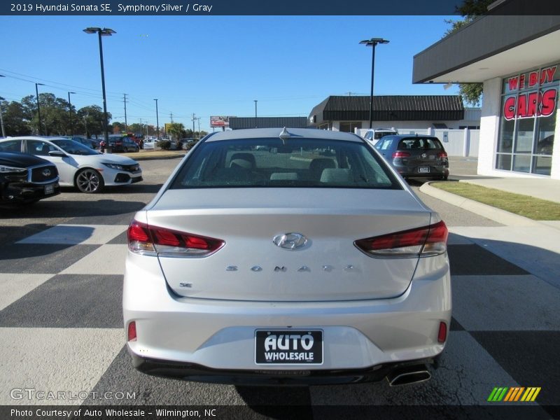Symphony Silver / Gray 2019 Hyundai Sonata SE