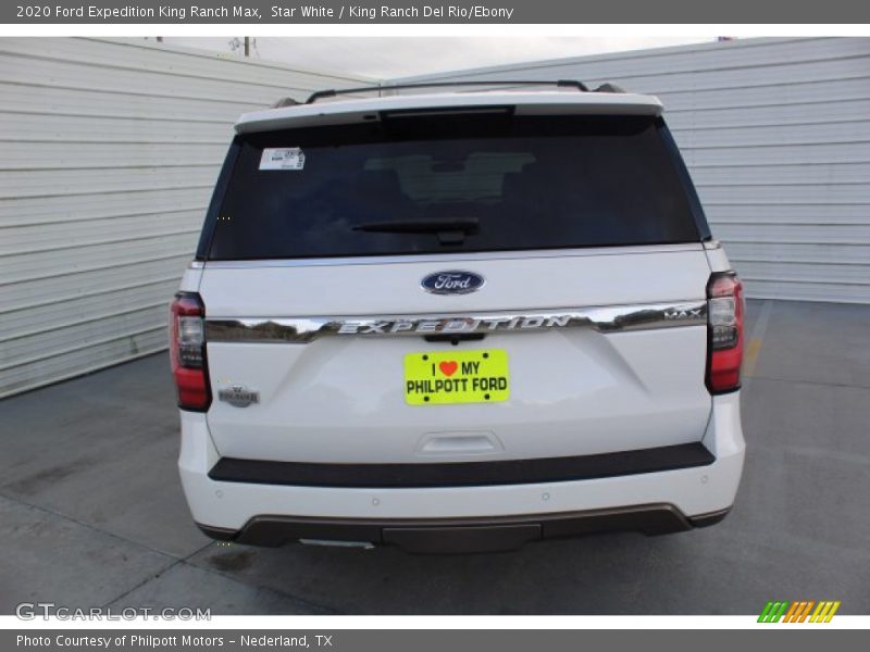 Star White / King Ranch Del Rio/Ebony 2020 Ford Expedition King Ranch Max
