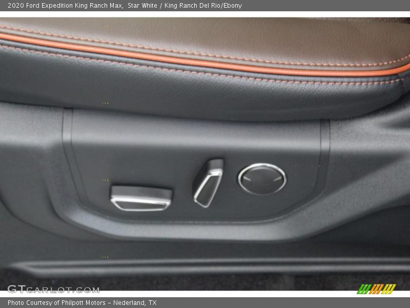 Star White / King Ranch Del Rio/Ebony 2020 Ford Expedition King Ranch Max