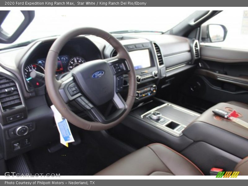 Front Seat of 2020 Expedition King Ranch Max