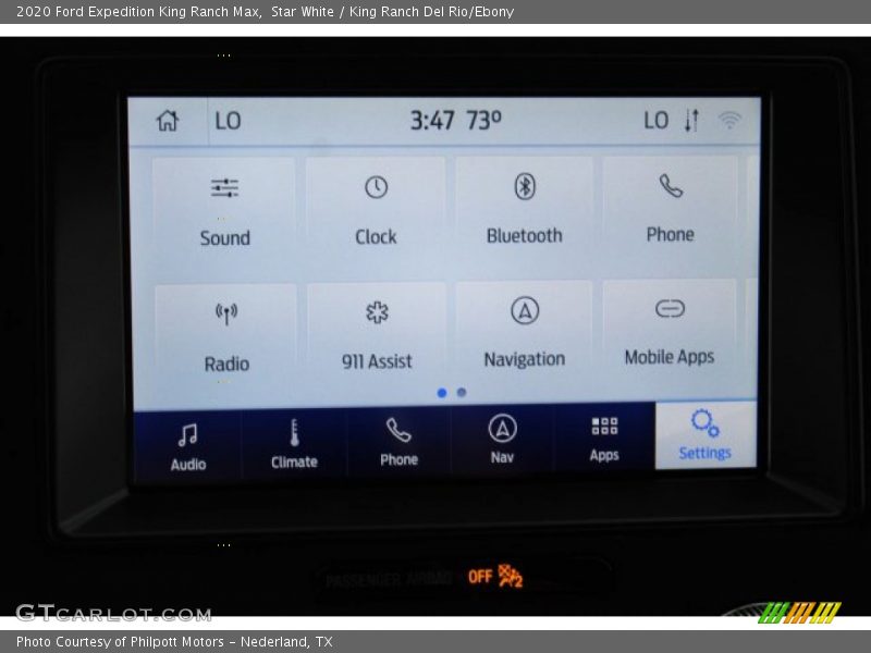 Star White / King Ranch Del Rio/Ebony 2020 Ford Expedition King Ranch Max