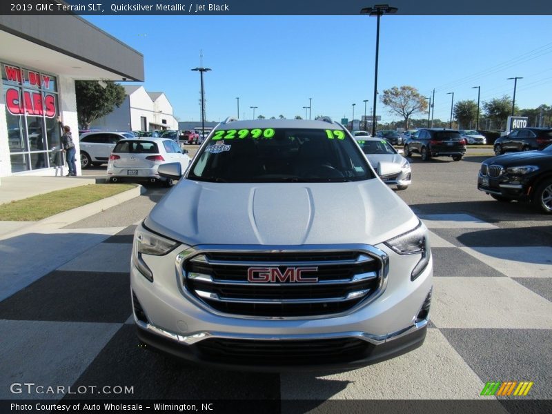 Quicksilver Metallic / Jet Black 2019 GMC Terrain SLT