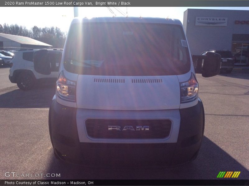 Bright White / Black 2020 Ram ProMaster 1500 Low Roof Cargo Van