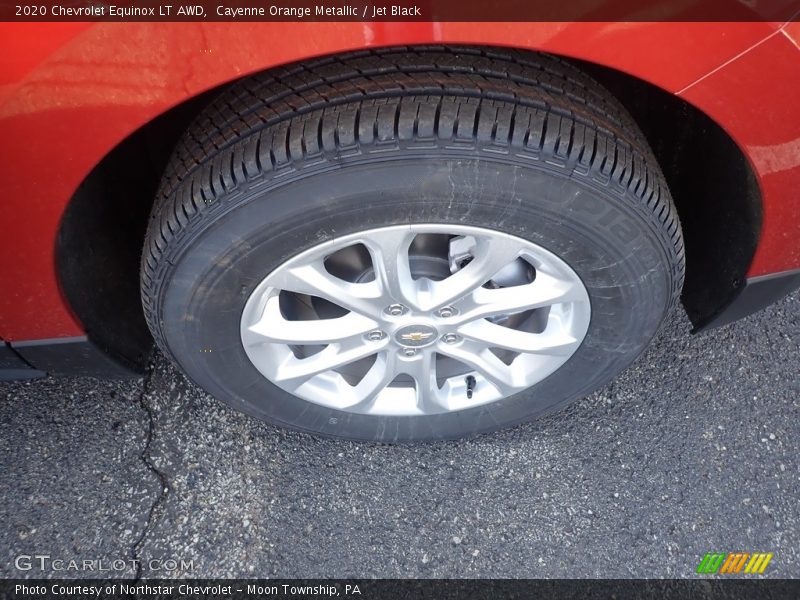 Cayenne Orange Metallic / Jet Black 2020 Chevrolet Equinox LT AWD