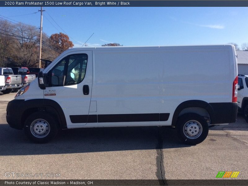  2020 ProMaster 1500 Low Roof Cargo Van Bright White