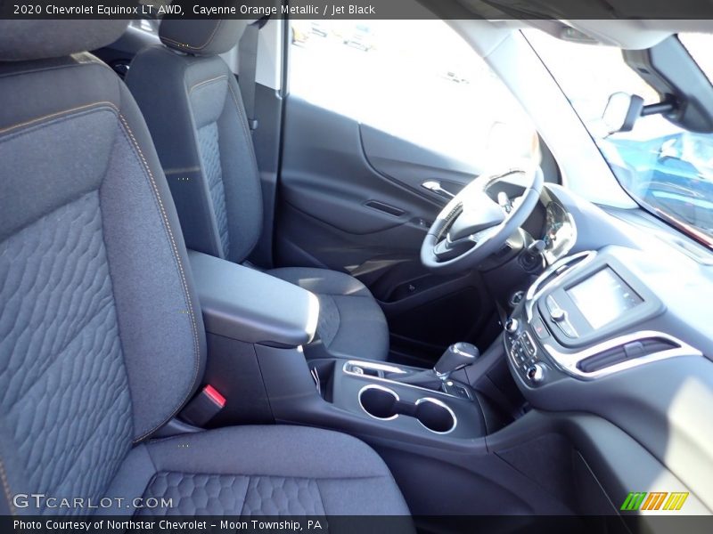 Cayenne Orange Metallic / Jet Black 2020 Chevrolet Equinox LT AWD