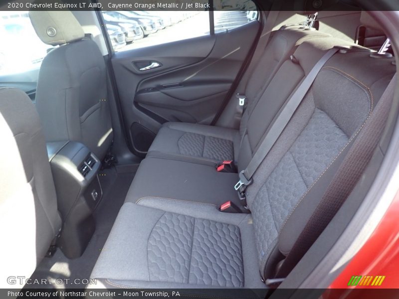 Cayenne Orange Metallic / Jet Black 2020 Chevrolet Equinox LT AWD