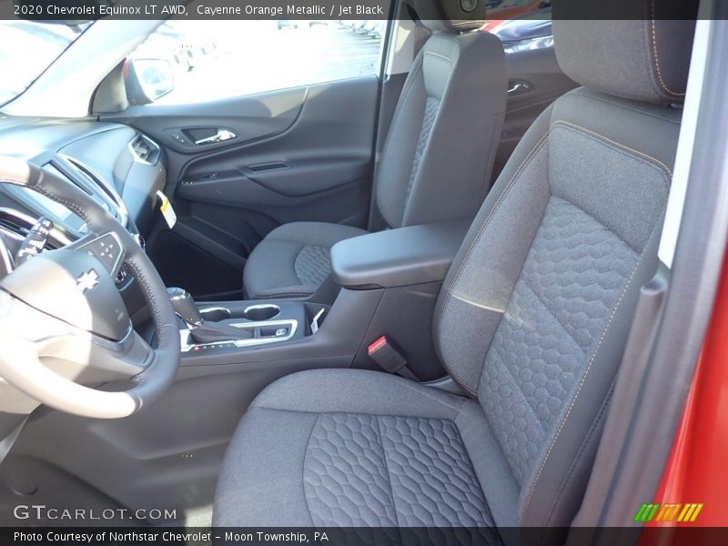 Cayenne Orange Metallic / Jet Black 2020 Chevrolet Equinox LT AWD