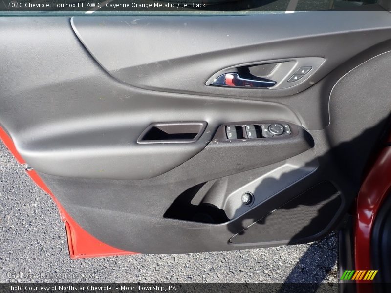 Cayenne Orange Metallic / Jet Black 2020 Chevrolet Equinox LT AWD