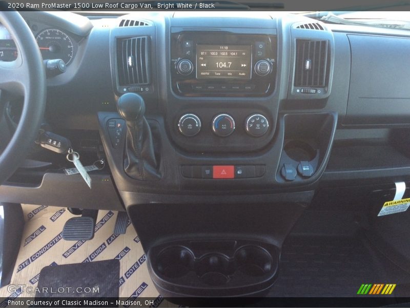 Controls of 2020 ProMaster 1500 Low Roof Cargo Van