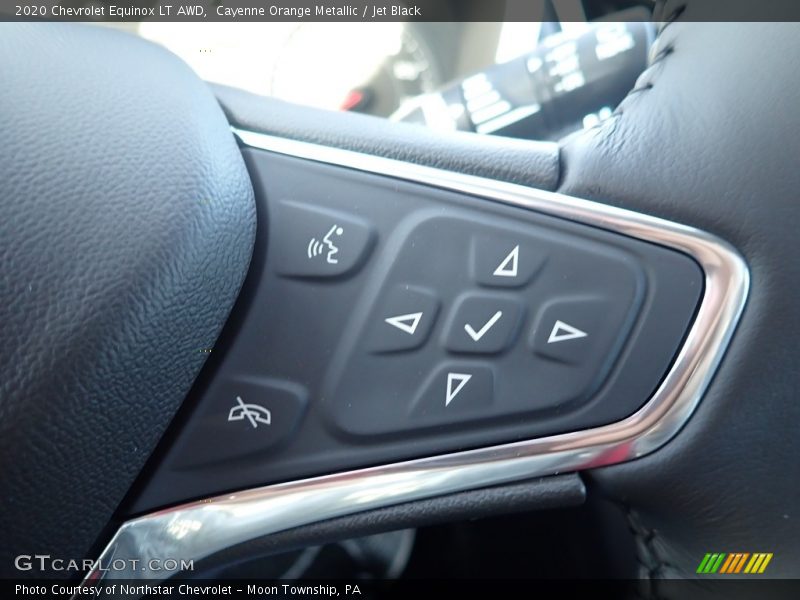 Cayenne Orange Metallic / Jet Black 2020 Chevrolet Equinox LT AWD