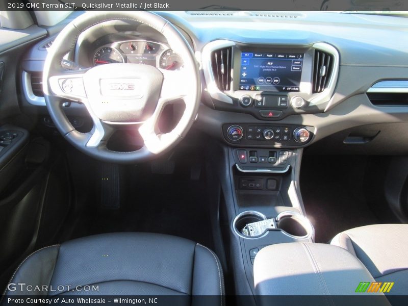 Quicksilver Metallic / Jet Black 2019 GMC Terrain SLT
