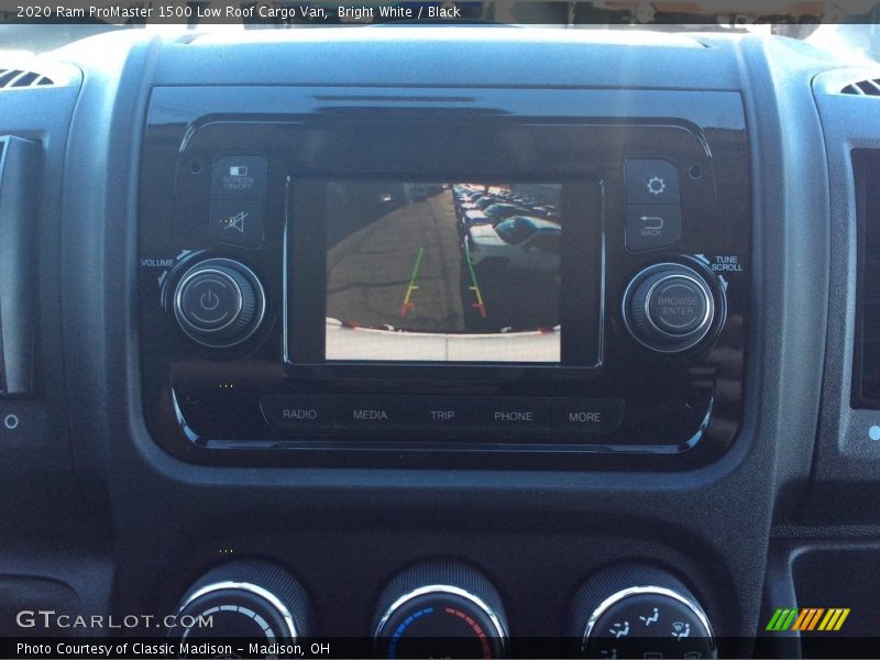 Bright White / Black 2020 Ram ProMaster 1500 Low Roof Cargo Van