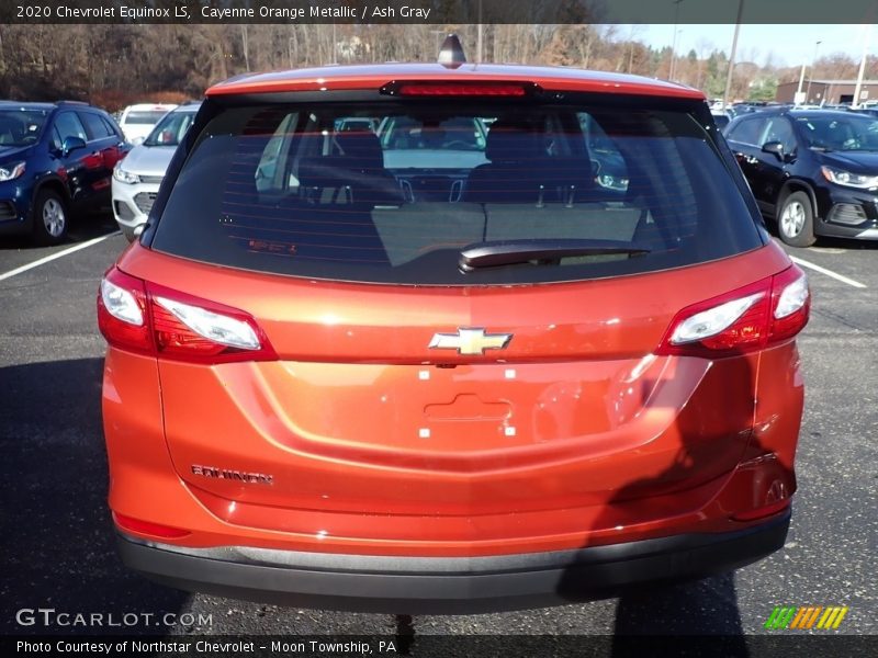 Cayenne Orange Metallic / Ash Gray 2020 Chevrolet Equinox LS