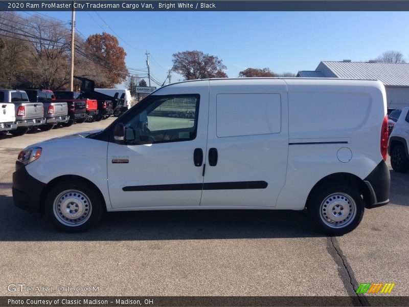 Bright White / Black 2020 Ram ProMaster City Tradesman Cargo Van