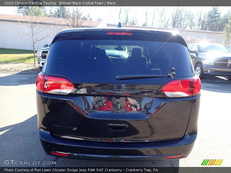 Brilliant Black Crystal Pearl / Black 2020 Chrysler Pacifica Touring