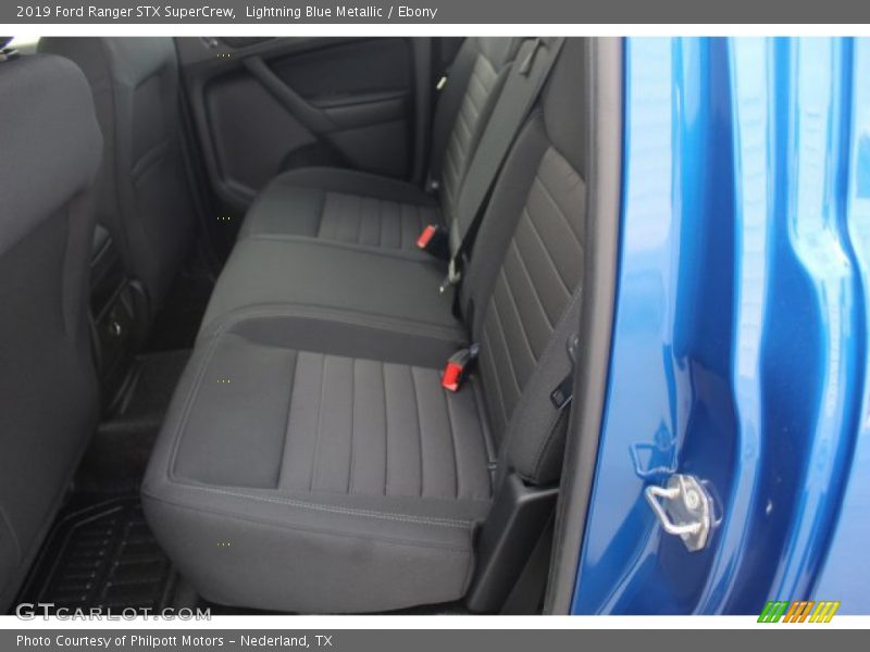 Lightning Blue Metallic / Ebony 2019 Ford Ranger STX SuperCrew