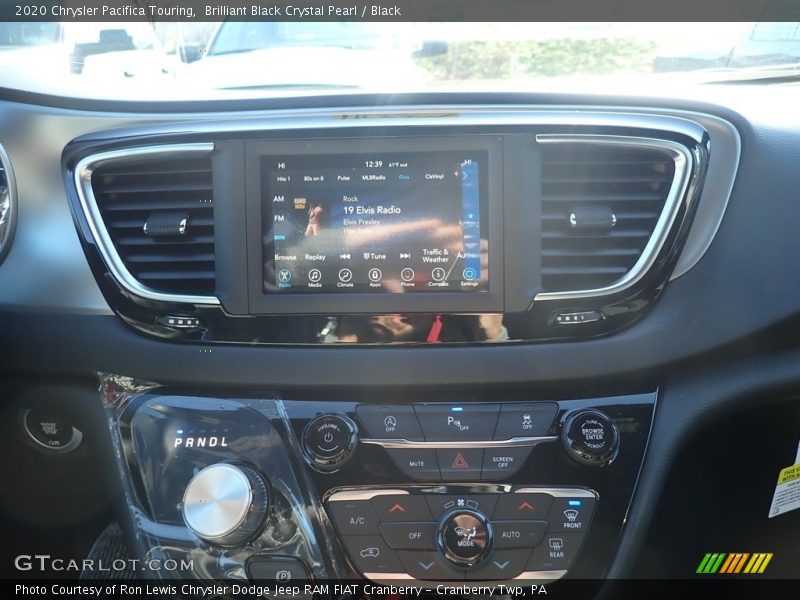 Brilliant Black Crystal Pearl / Black 2020 Chrysler Pacifica Touring