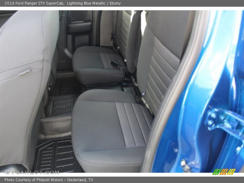 Lightning Blue Metallic / Ebony 2019 Ford Ranger STX SuperCab