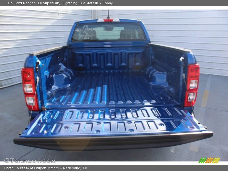 Lightning Blue Metallic / Ebony 2019 Ford Ranger STX SuperCab