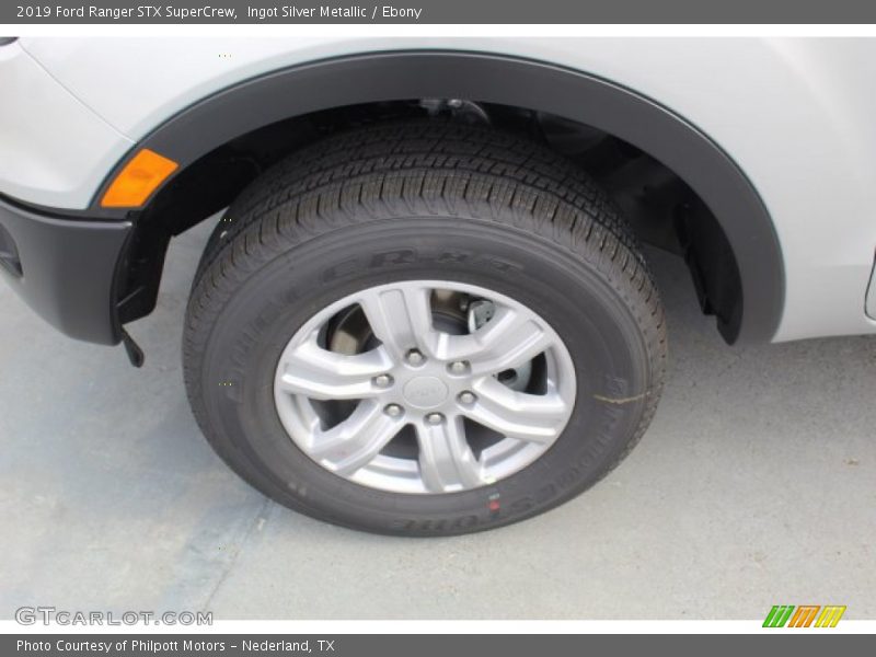 Ingot Silver Metallic / Ebony 2019 Ford Ranger STX SuperCrew