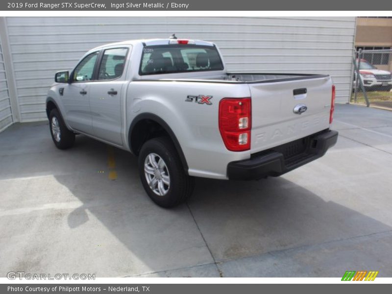 Ingot Silver Metallic / Ebony 2019 Ford Ranger STX SuperCrew