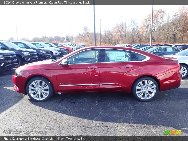 Cajun Red Tintcoat / Jet Black 2020 Chevrolet Impala Premier
