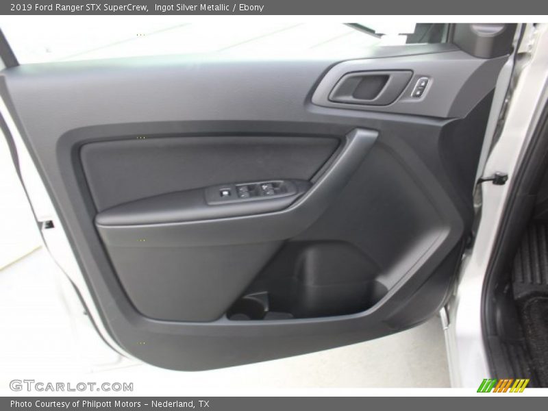 Ingot Silver Metallic / Ebony 2019 Ford Ranger STX SuperCrew