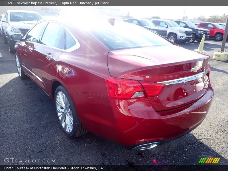 Cajun Red Tintcoat / Jet Black 2020 Chevrolet Impala Premier