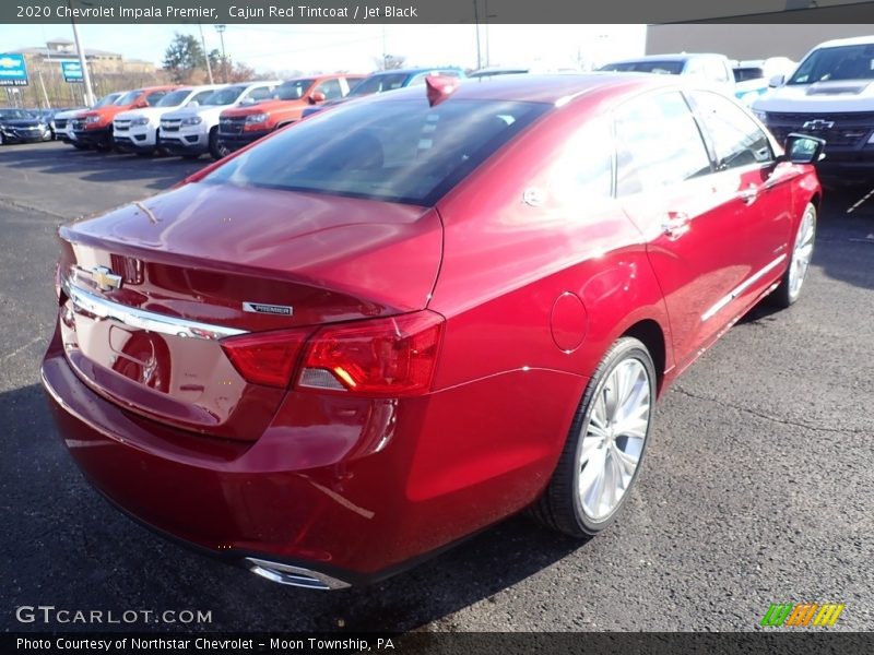 Cajun Red Tintcoat / Jet Black 2020 Chevrolet Impala Premier