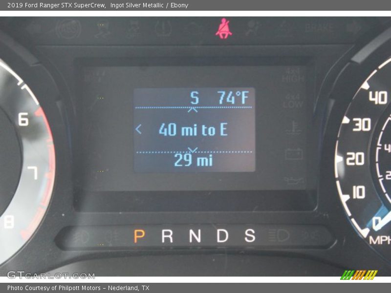 Ingot Silver Metallic / Ebony 2019 Ford Ranger STX SuperCrew