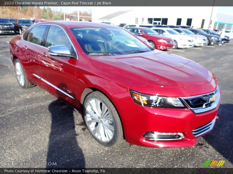 Cajun Red Tintcoat / Jet Black 2020 Chevrolet Impala Premier