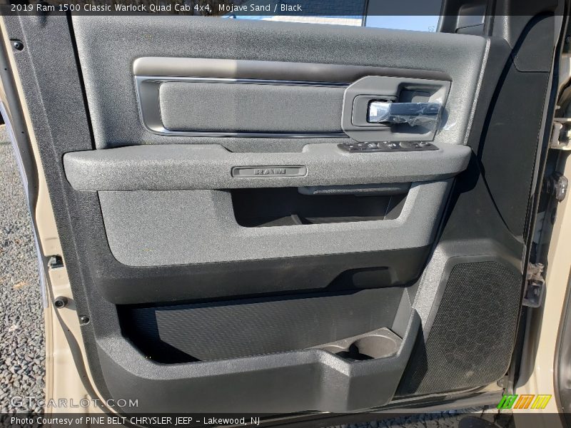 Mojave Sand / Black 2019 Ram 1500 Classic Warlock Quad Cab 4x4