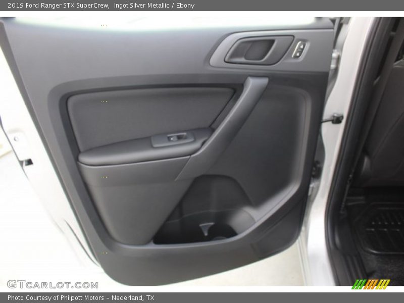 Ingot Silver Metallic / Ebony 2019 Ford Ranger STX SuperCrew