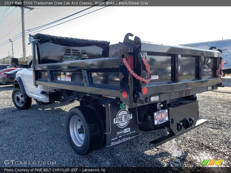 Bright White / Black/Diesel Gray 2019 Ram 5500 Tradesman Crew Cab 4x4 Chassis