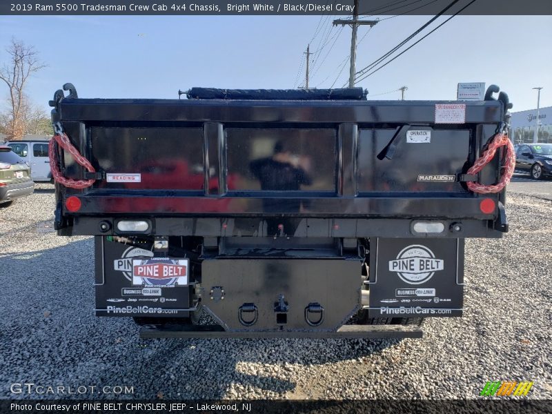 Bright White / Black/Diesel Gray 2019 Ram 5500 Tradesman Crew Cab 4x4 Chassis
