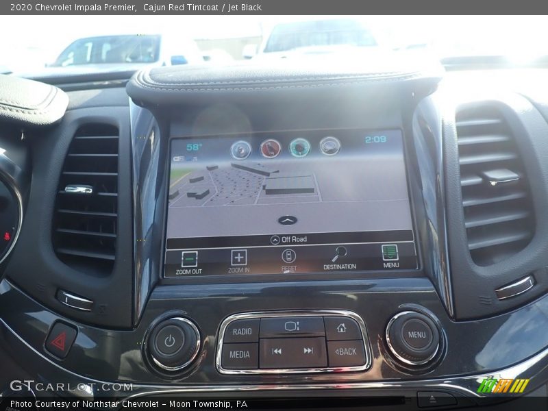 Cajun Red Tintcoat / Jet Black 2020 Chevrolet Impala Premier