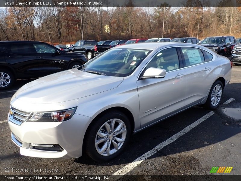 Silver Ice Metallic / Jet Black 2020 Chevrolet Impala LT