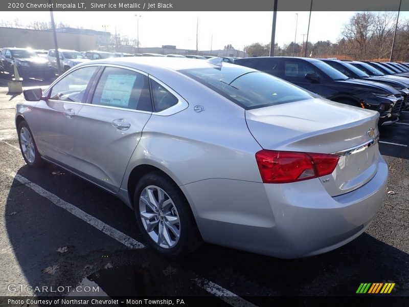 Silver Ice Metallic / Jet Black 2020 Chevrolet Impala LT