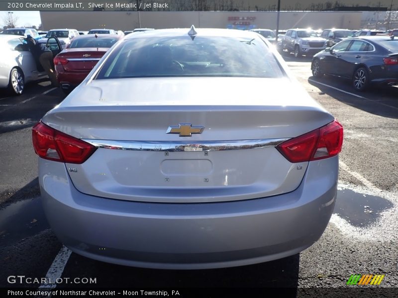 Silver Ice Metallic / Jet Black 2020 Chevrolet Impala LT
