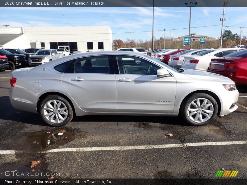 Silver Ice Metallic / Jet Black 2020 Chevrolet Impala LT
