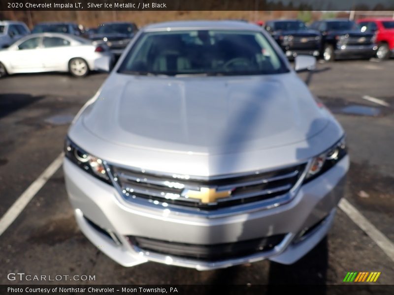 Silver Ice Metallic / Jet Black 2020 Chevrolet Impala LT