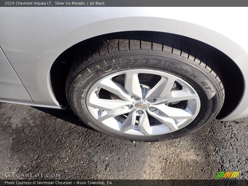 Silver Ice Metallic / Jet Black 2020 Chevrolet Impala LT